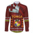 Tonga Independence Day Family Matching Short Sleeve Bodycon Dress and Hawaiian Shirt National Flag and Emblem with Ngatu Art Pattern
