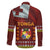 Tonga Independence Day Family Matching Short Sleeve Bodycon Dress and Hawaiian Shirt National Flag and Emblem with Ngatu Art Pattern