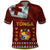 Tonga Independence Day Polo Shirt National Flag and Emblem with Ngatu Art Pattern