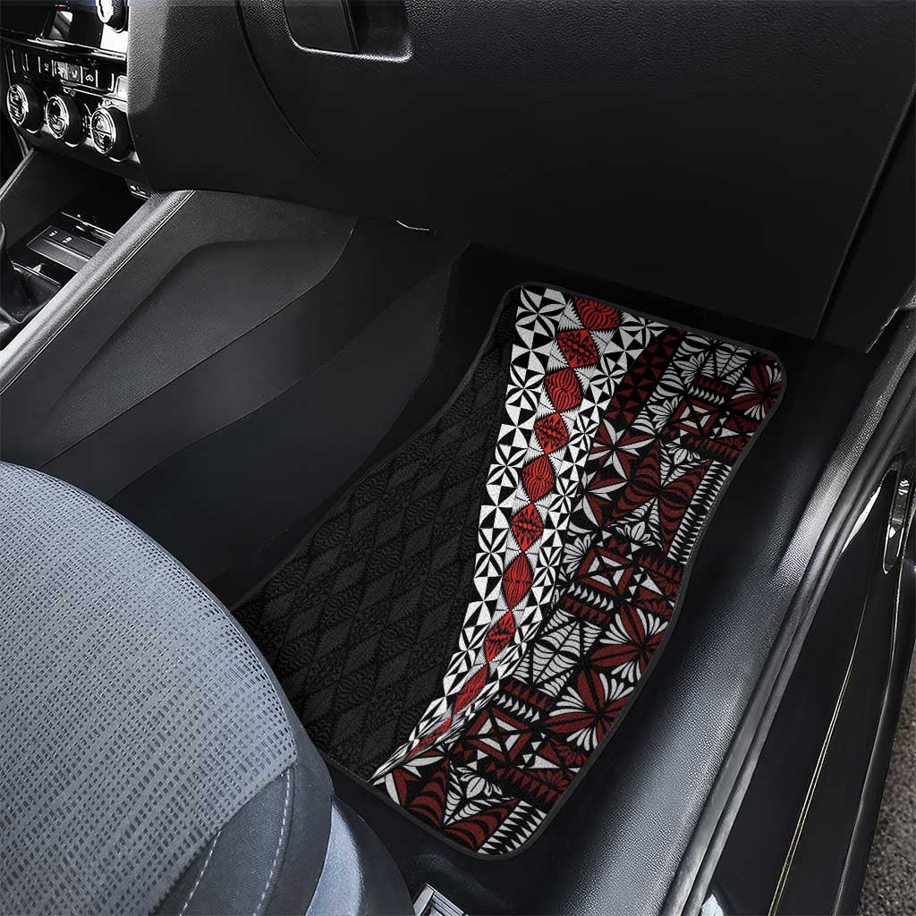 Tonga Ngatu Art Tattoo Polynesian Car Mats