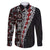 Tonga Ngatu Art Tattoo Polynesian Family Matching Short Sleeve Bodycon Dress and Hawaiian Shirt