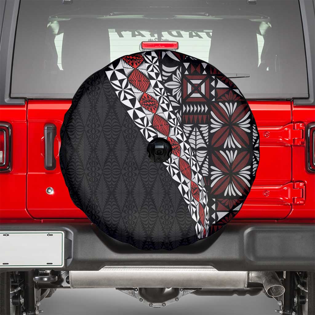 Tonga Ngatu Art Tattoo Polynesian Spare Tire Cover