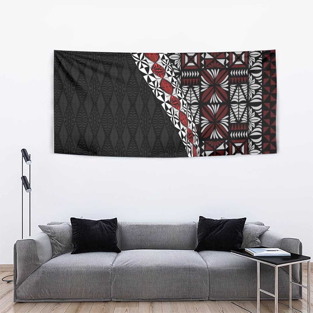 Tonga Ngatu Art Tattoo Polynesian Tapestry