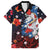 Hawaiian and Japanese Together Hawaiian Shirt Hibiscus and Koi Fish Polynesian Pattern Colorful Style