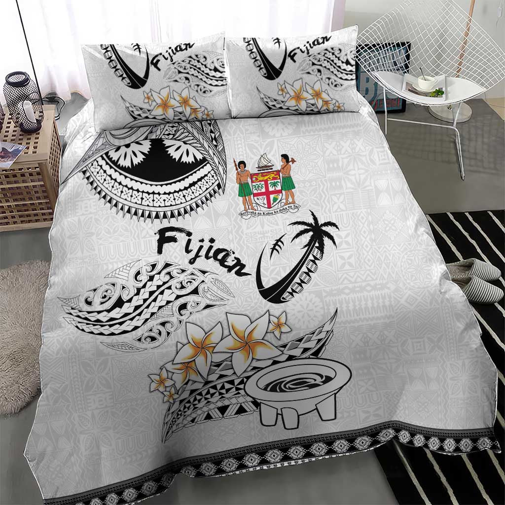 Fijian Traditional Culture Bedding Set Tapa Tribal Tattoos - Polynesian Pride