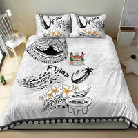 Fijian Traditional Culture Bedding Set Tapa Tribal Tattoos - Polynesian Pride