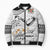 Fijian Traditional Culture Bomber Puffer Jacket Tapa Tribal Tattoos - Polynesian Pride