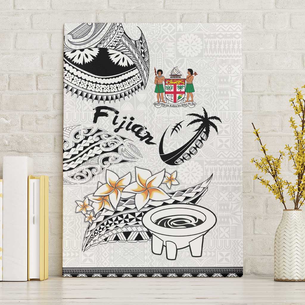 Fijian Traditional Culture Canvas Wall Art Tapa Tribal Tattoos - Polynesian Pride
