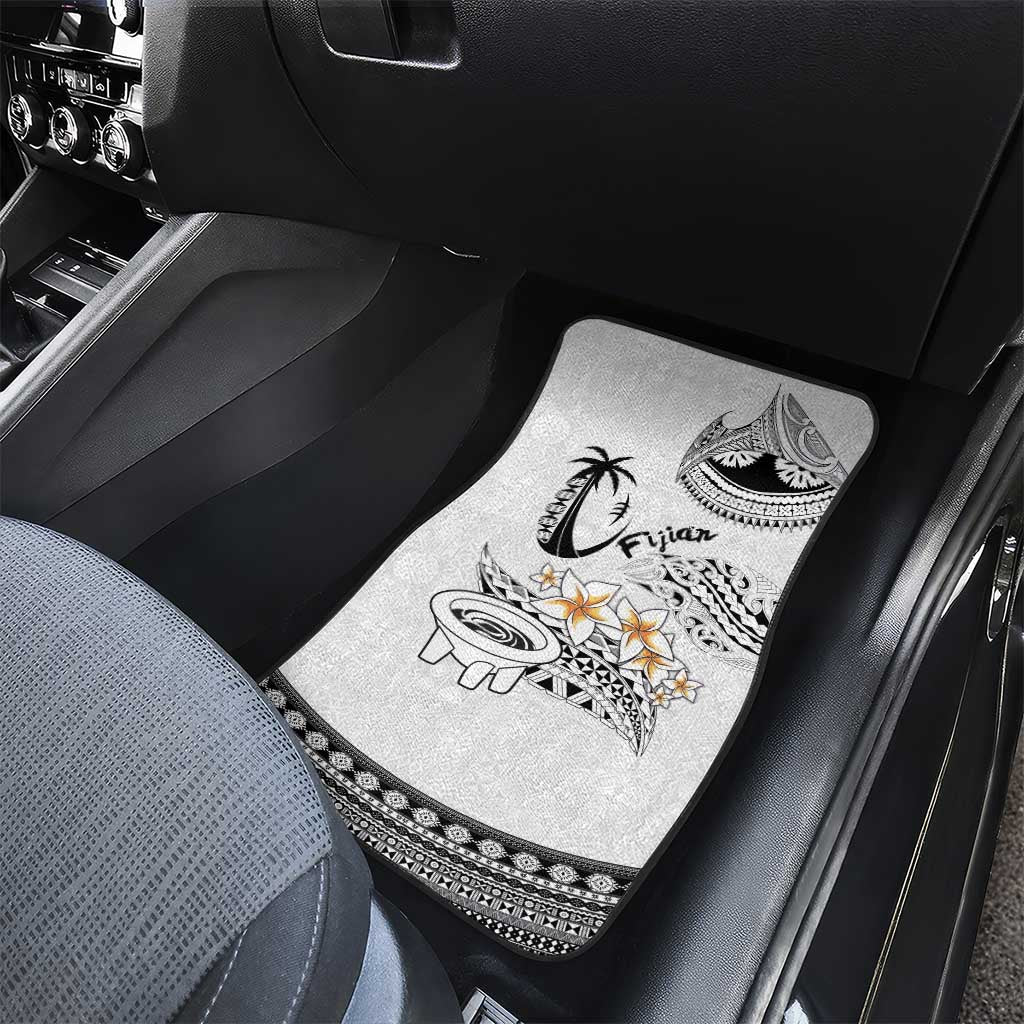 Fijian Traditional Culture Car Mats Tapa Tribal Tattoos - Polynesian Pride
