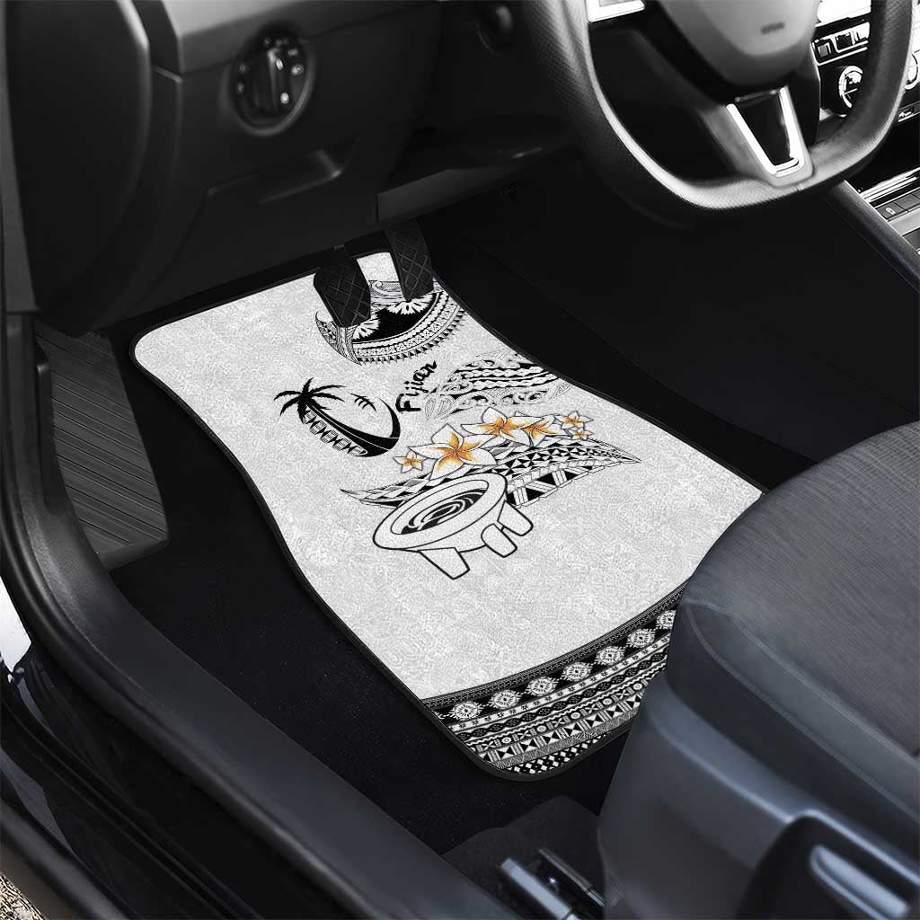 Fijian Traditional Culture Car Mats Tapa Tribal Tattoos - Polynesian Pride