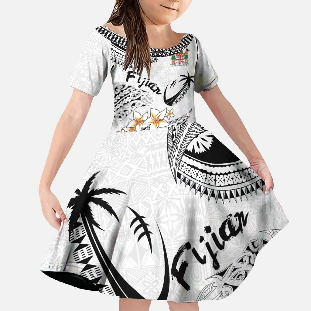 Fijian Traditional Culture Family Matching Short Sleeve Bodycon Dress and Hawaiian Shirt Tapa Tribal Tattoos - Polynesian Pride