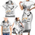 Fijian Traditional Culture Family Matching Short Sleeve Bodycon Dress and Hawaiian Shirt Tapa Tribal Tattoos - Polynesian Pride