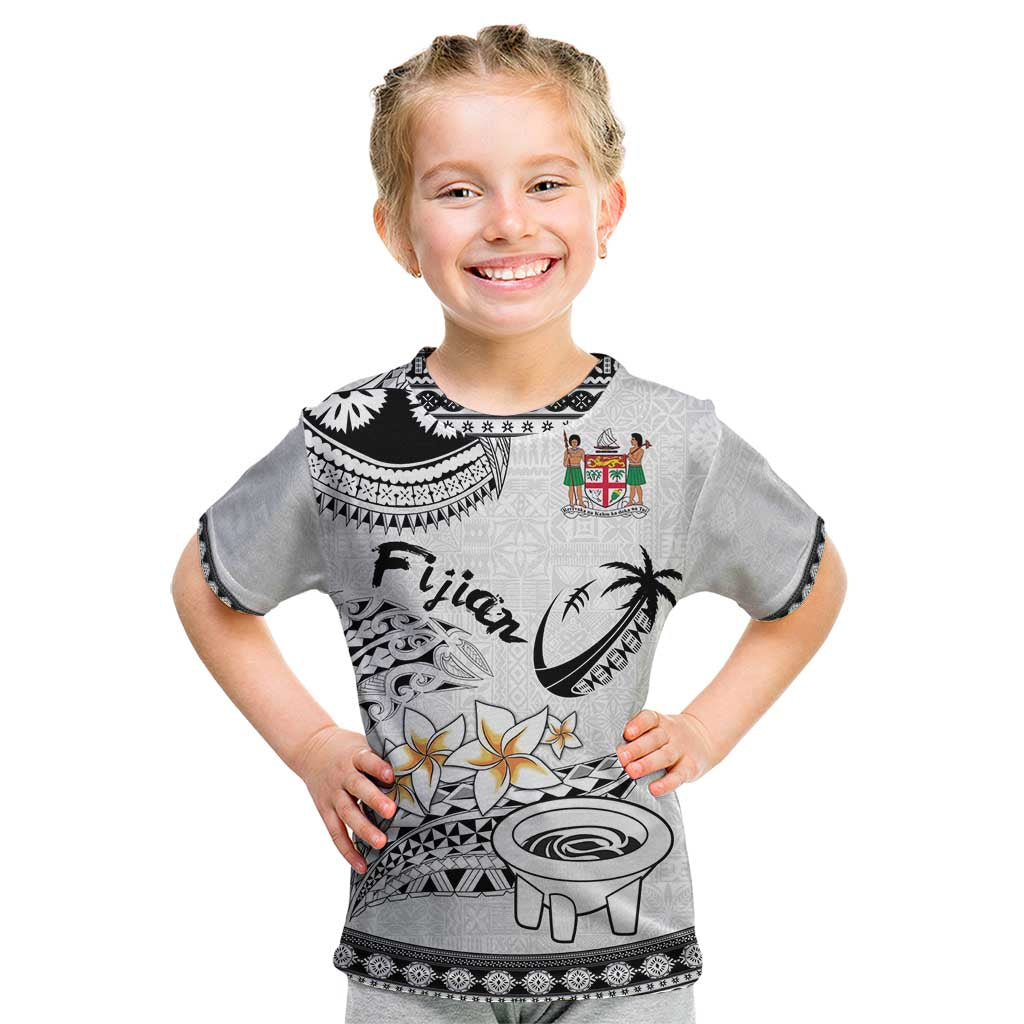 Fijian Traditional Culture Kid T Shirt Tapa Tribal Tattoos LT03 White - Polynesian Pride