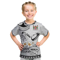 Fijian Traditional Culture Kid T Shirt Tapa Tribal Tattoos LT03 White - Polynesian Pride