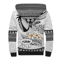 Fijian Traditional Culture Sherpa Hoodie Tapa Tribal Tattoos - Polynesian Pride