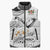 Fijian Traditional Culture Sleeveless Puffer Jacket Tapa Tribal Tattoos - Polynesian Pride