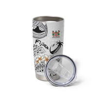 Fijian Traditional Culture Tumbler Cup Tapa Tribal Tattoos LT03 - Polynesian Pride
