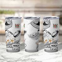 Fijian Traditional Culture Tumbler Cup Tapa Tribal Tattoos LT03 - Polynesian Pride