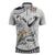 Fijian Traditional Culture Zipper Polo Shirt Tapa Tribal Tattoos - Polynesian Pride