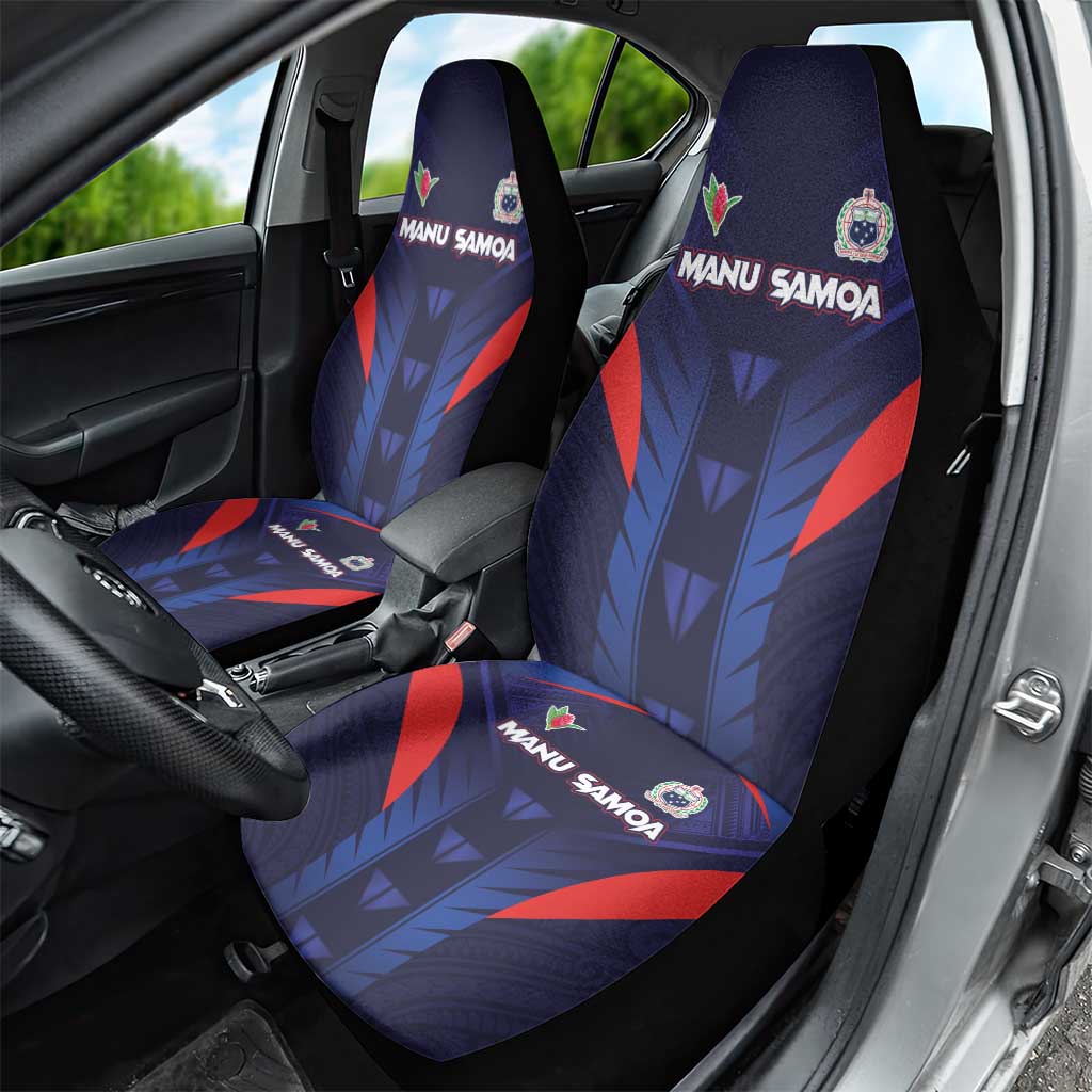 Rugby Samoa Car Seat Cover Siva Tau Spirit Sporty Vibes - Polynesian Pride