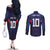 Custom Rugby Samoa Couples Matching Off The Shoulder Long Sleeve Dress and Long Sleeve Button Shirt Siva Tau Spirit Sporty Vibes - Polynesian Pride