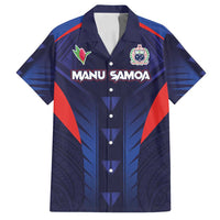 Custom Rugby Samoa Family Matching Puletasi and Hawaiian Shirt Siva Tau Spirit Sporty Vibes - Polynesian Pride