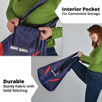 Rugby Samoa Grocery Bag Siva Tau Spirit Sporty Vibes - Polynesian Pride