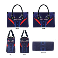 Rugby Samoa Leather Bag Siva Tau Spirit Sporty Vibes - Polynesian Pride