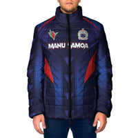 Custom Rugby Samoa Padded Jacket Siva Tau Spirit Sporty Vibes - Polynesian Pride