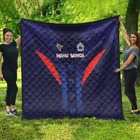 Rugby Samoa Quilt Siva Tau Spirit Sporty Vibes - Polynesian Pride