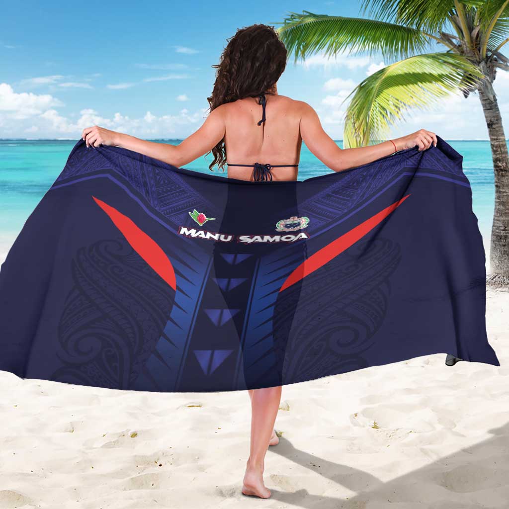 Rugby Samoa Sarong Siva Tau Spirit Sporty Vibes - Polynesian Pride