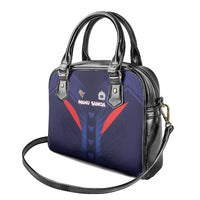 Rugby Samoa Shoulder Handbag Siva Tau Spirit Sporty Vibes - Polynesian Pride