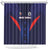 Rugby Samoa Shower Curtain Siva Tau Spirit Sporty Vibes - Polynesian Pride