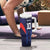Custom Rugby Samoa Tumbler With Handle Siva Tau Spirit Sporty Vibes - Polynesian Pride