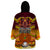 PNG Port Moresby Vipers Rugby Wearable Blanket Hoodie Fire Vipers Mix PNG Bird Polynesian Tattoo LT03 - Polynesian Pride