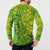 Cook Islands Vaa Polynesian Art Tattoo Button Sweatshirt National Color