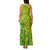 Cook Islands Vaa Polynesian Art Tattoo Family Matching Tank Maxi Dress and Hawaiian Shirt National Color