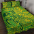 Cook Islands Vaa Polynesian Art Tattoo Quilt Bed Set National Color