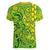 Cook Islands Vaa Polynesian Art Tattoo Women V-Neck T-Shirt National Color
