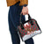 Canadian Christmas - Moose and Maple Retro Style Shoulder Handbag