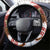 Canadian Christmas - Moose and Maple Retro Style Steering Wheel Cover