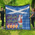 Santa Claus Thistle Scottish Christmas Quilt Tartan Pattern