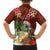 Hawaii Honu Mele Kalikimaka Hawaiian Shirt Santa Tropical Flower Aloha Summer Red Version LT03 - Polynesian Pride