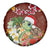 Hawaii Honu Mele Kalikimaka Spare Tire Cover Santa Tropical Flower Aloha Summer Red Version LT03 - Polynesian Pride