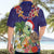 Hawaii Honu Mele Kalikimaka Hawaiian Shirt Santa Tropical Flower Aloha Summer Blue Version LT03 - Polynesian Pride