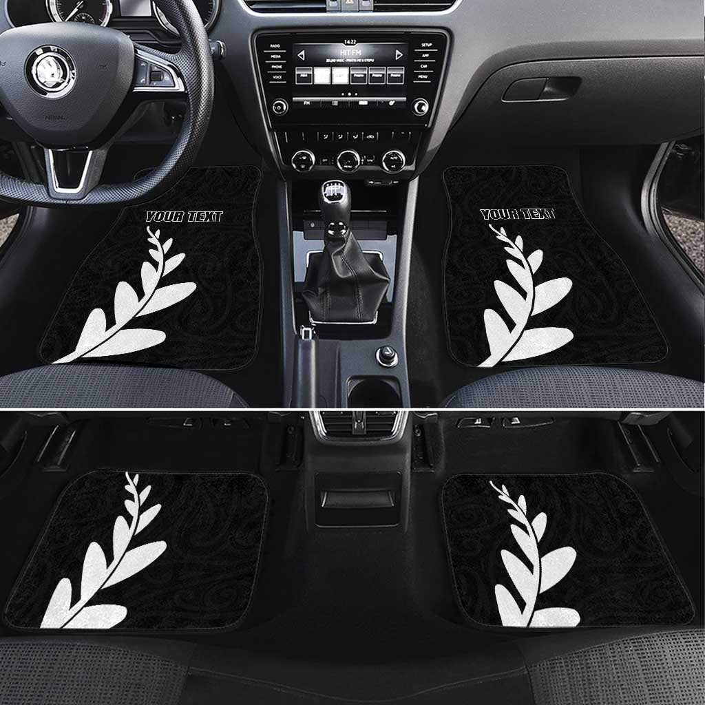 Personalised New Zealand Canoeing Special Jersey Car Mats