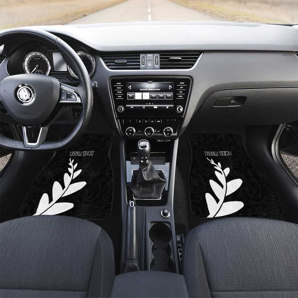 Personalised New Zealand Canoeing Special Jersey Car Mats