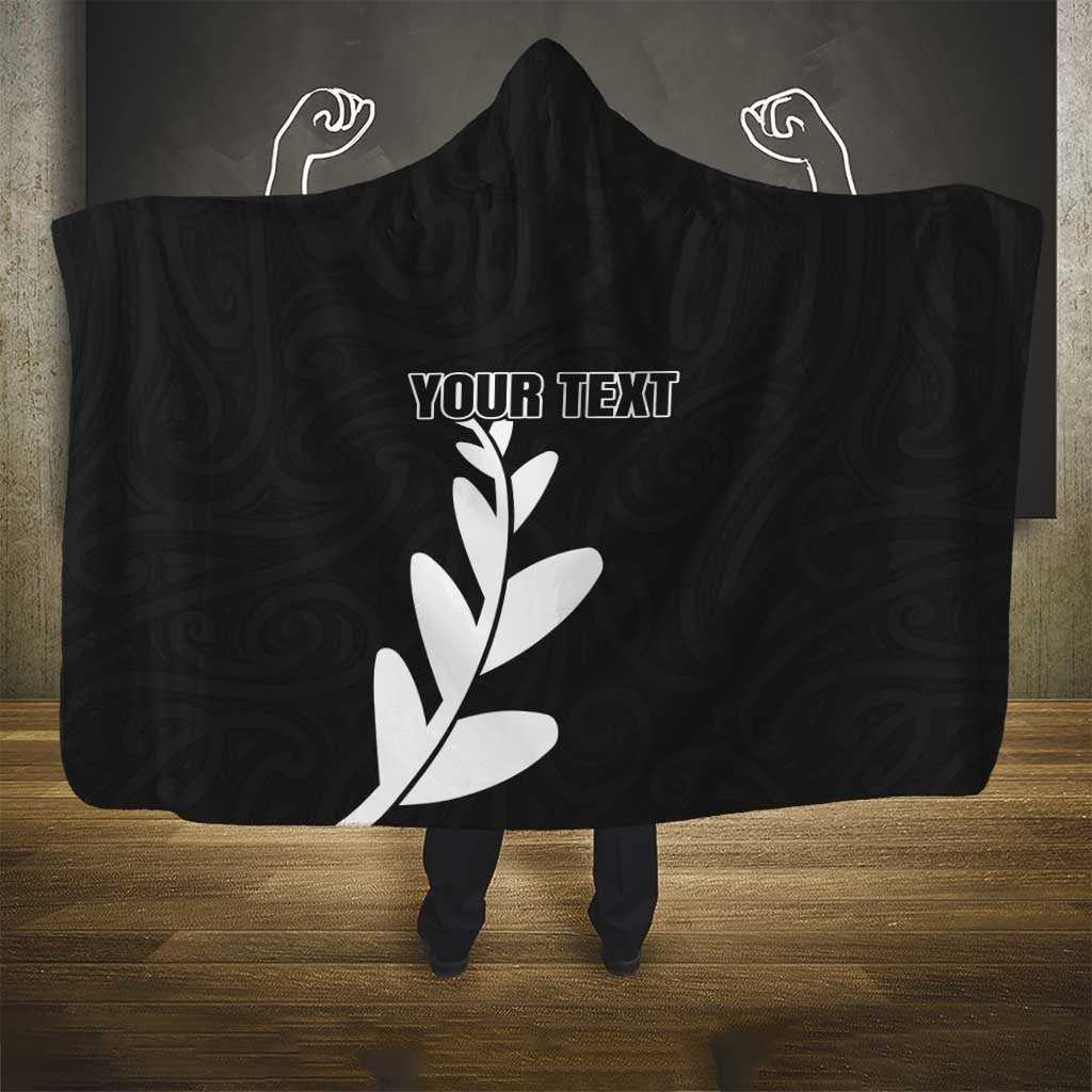 Personalised New Zealand Canoeing Special Jersey Hooded Blanket