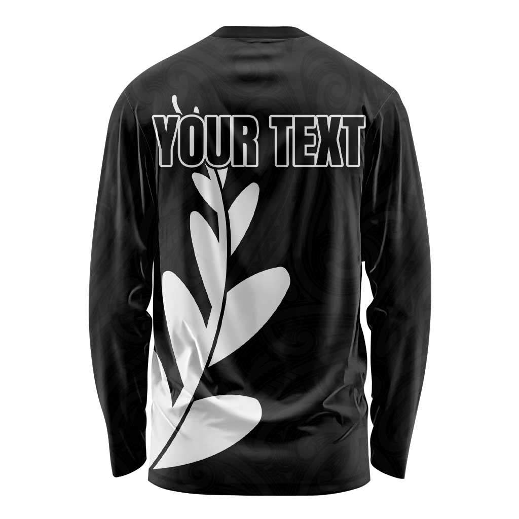 Personalised New Zealand Canoeing Special Jersey Long Sleeve Shirt