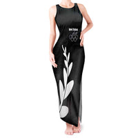 Personalised New Zealand Canoeing Special Jersey Tank Maxi Dress